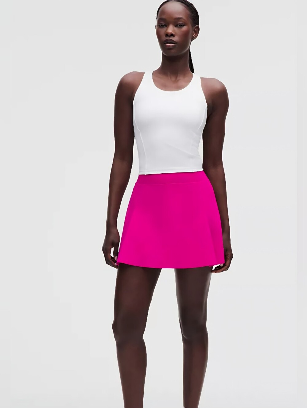 Lululemon A-Line Side-Pleat Tennis Skirt Pink Flare 15: XS NWT